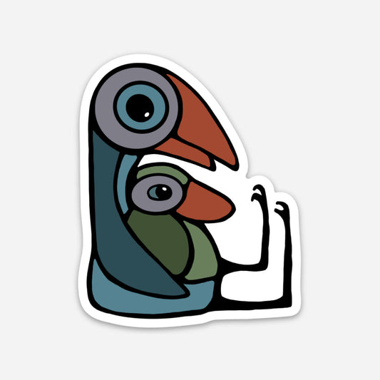 Vinyl Sticker - Mother-Child