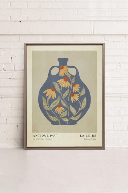 DIE LOIRE, Werk auf gespannter Leinwand