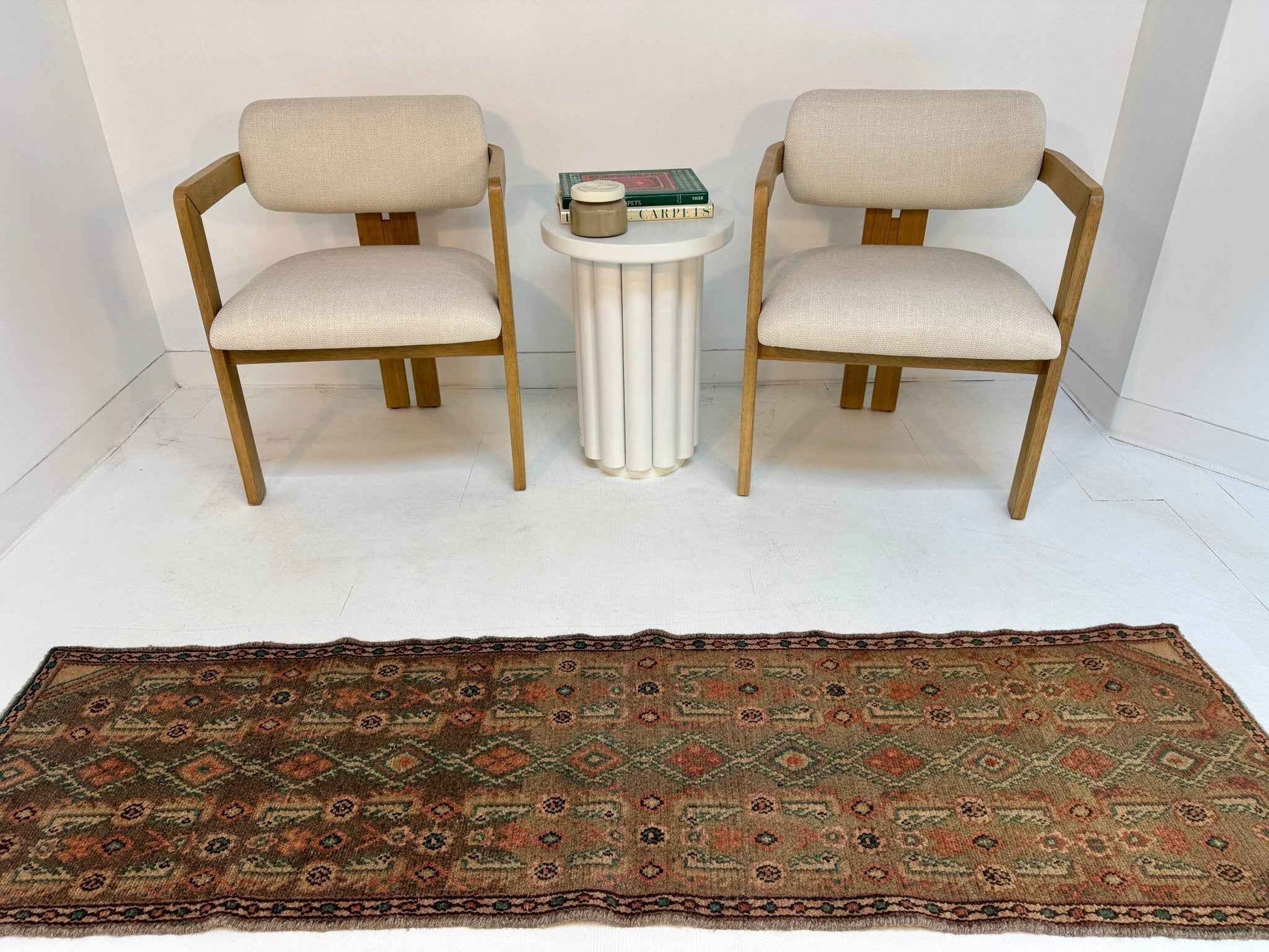 Persian Borujerd Runner Rug | 1' 10” x 6' 5"