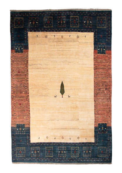 Persischer Gabbeh Teppich | 6' 7" x 10' 2"