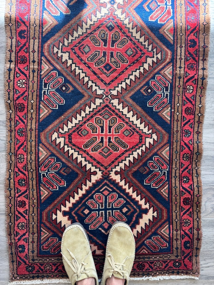 Persischer Hamadan Teppich | 80 x 155 cm
