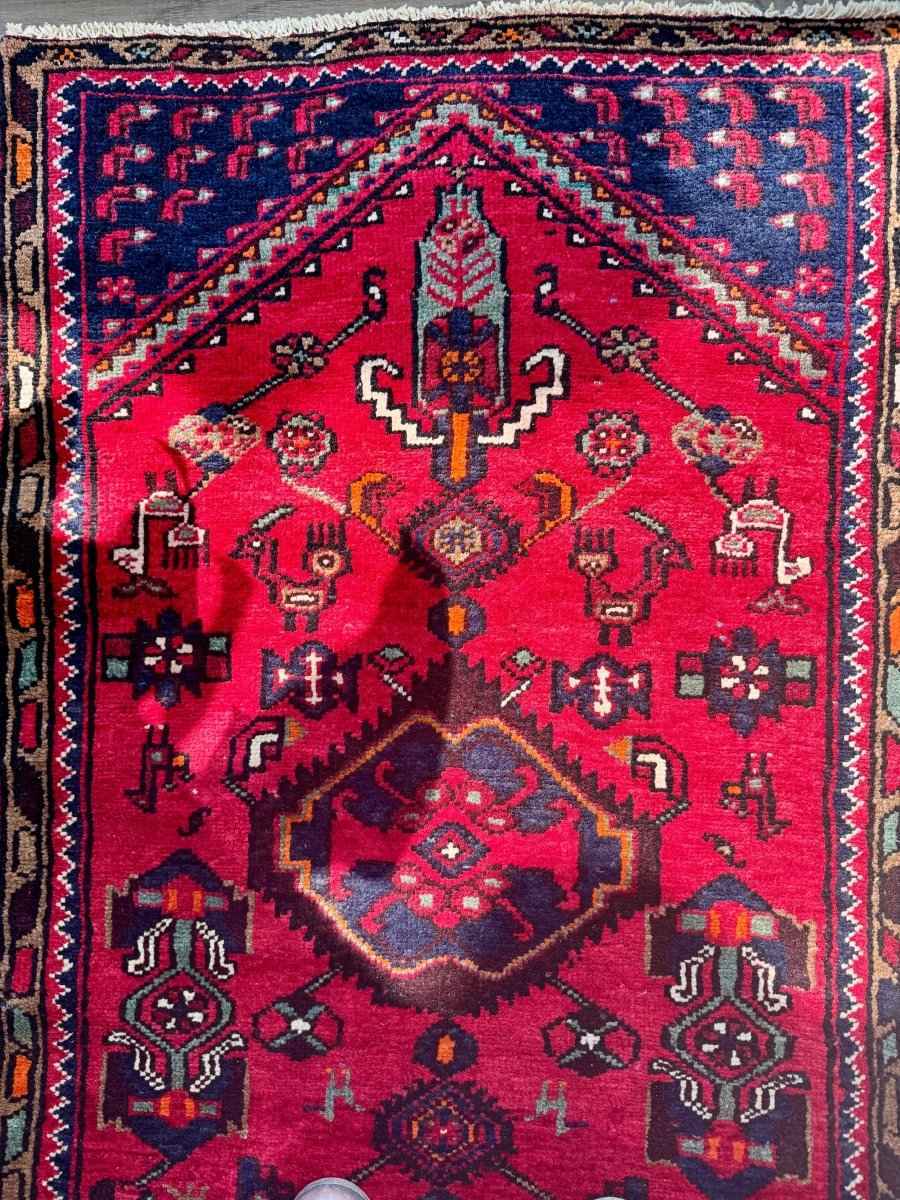 Persian Hamedan Runner Rug | 2' 4" x 9' 2"