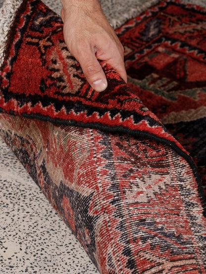 Persischer Hamadan Brückenläufer | 1,04 m x 3,25 m