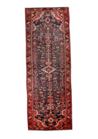 Persischer Hamadan Brückenläufer | 1,04 m x 3,25 m