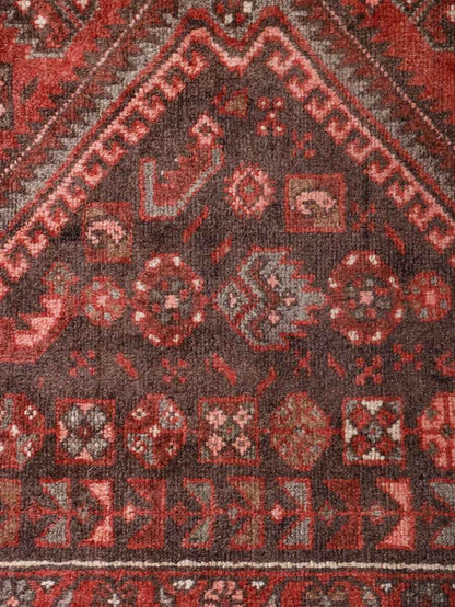Persian Hamedan Runner Rug | 4' 5” x 13' 9"
