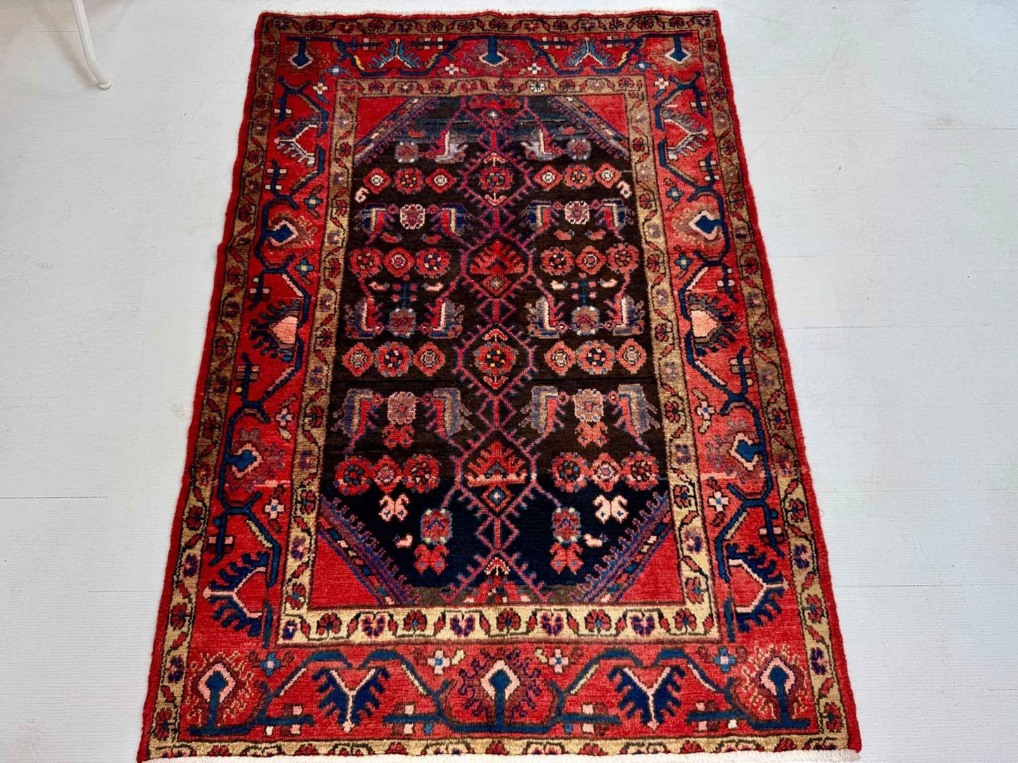 Persian Jozan Rug | 3' 5” x 4' 11"