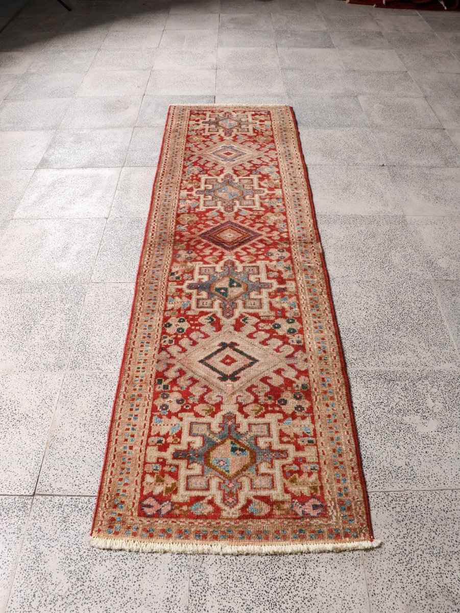 Persian Karaja Runner Rug | 2' 2” x 7' 10"