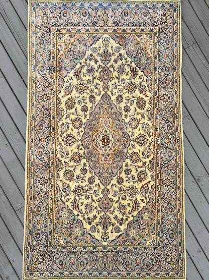 Persian Kashan Rug 1/2 | 6' x 3' 5"