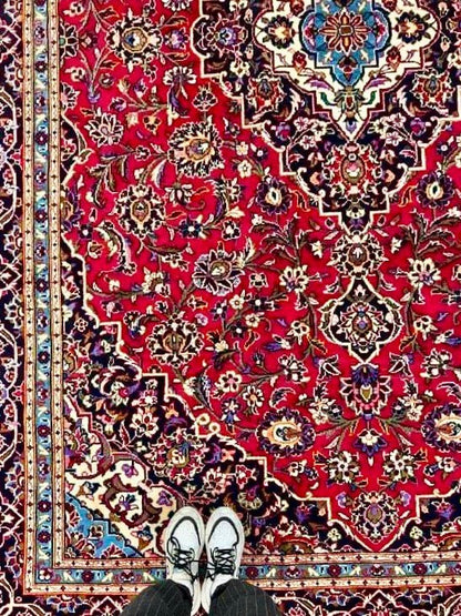 Perserteppich Kaschan | 3,66 m x 2,54 m