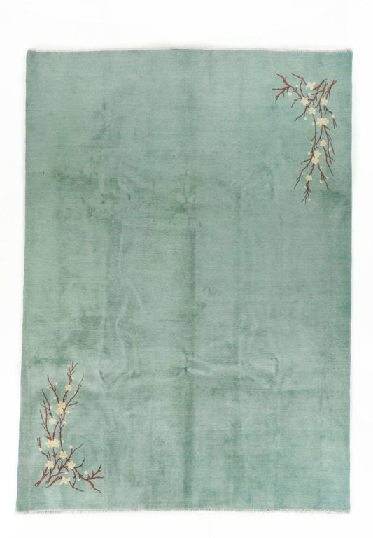 Perserteppich, seltener Art-déco-Stil | 2,44 m x 3,33 m