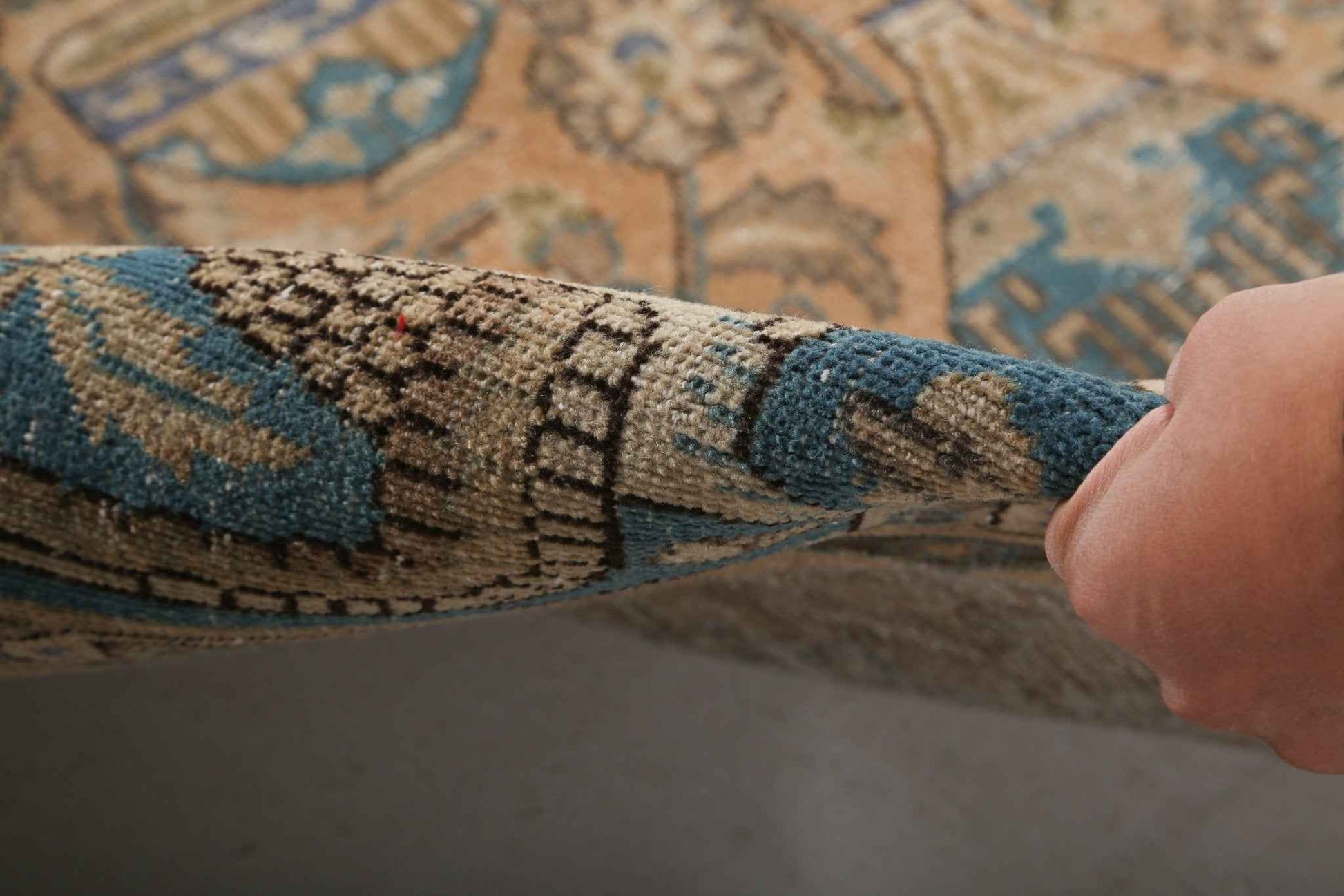 Persian Kashmar Rug | 6' 4" x 9' 3"