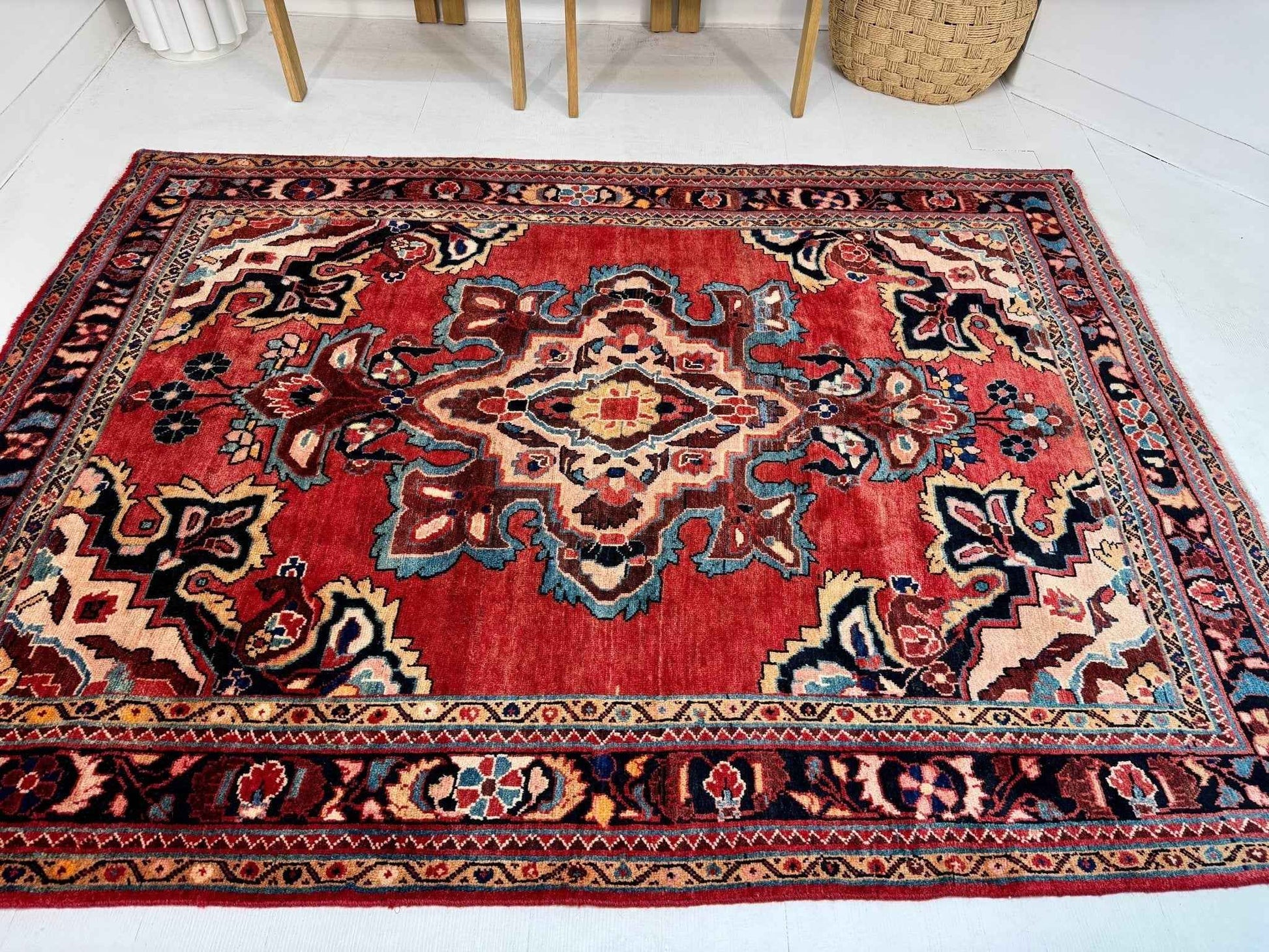 Persian Mahal Rug | 5' 4” x 7' 3"