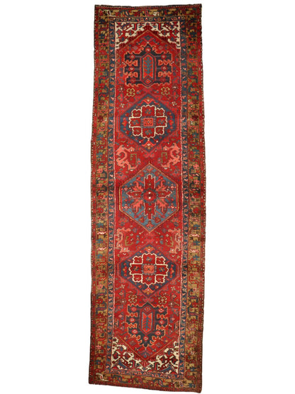 Persian Meshkin Läufer | 328 x 97 cm