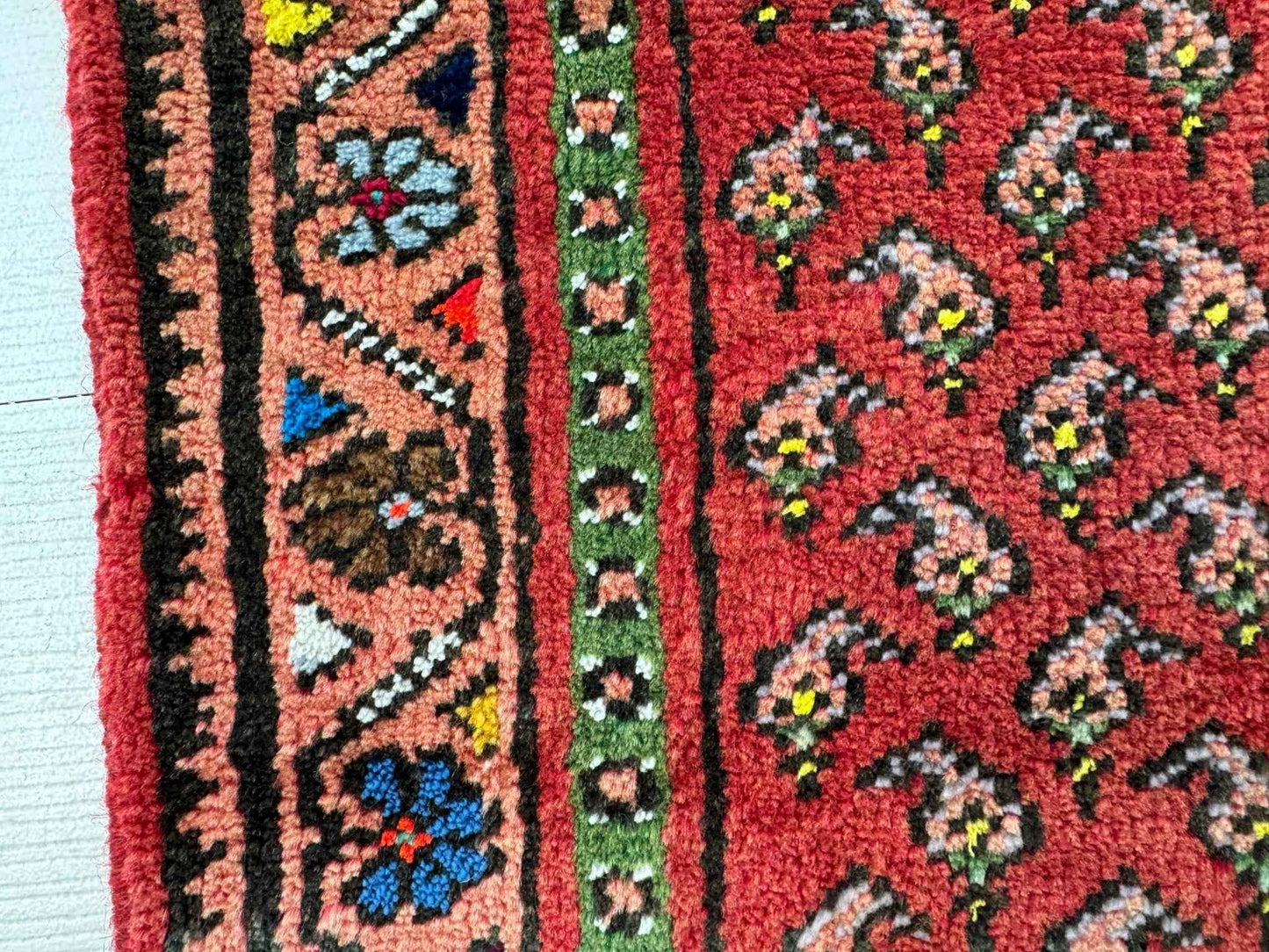 Persian Mir-Boteh Runner Rug | 2' 1” x 9' 5"