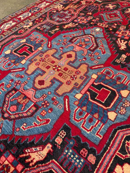 Persian Nahavand Rug | 5' 3" x 9' 8"