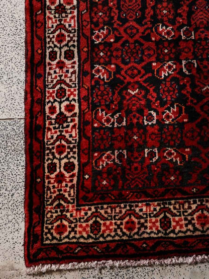 Persian Nanaj Runner Rug | 3' 5” x 10'
