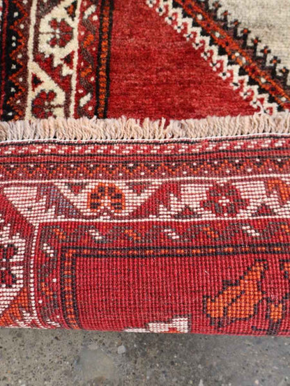 Persian Qashqai Gabbeh Rug | 3' 11" x 5' 2"