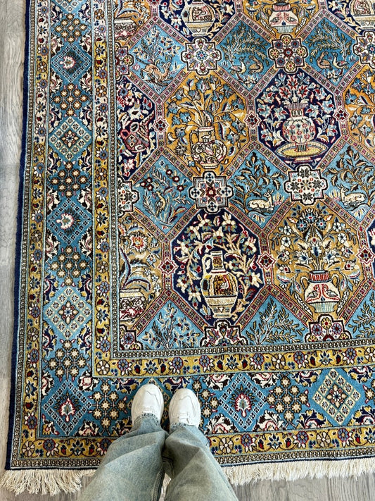 Persischer Qom Teppich | 221 x 340 cm