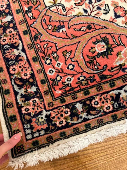Persian Sarouk Rug | 2' 9" x 3' 11"