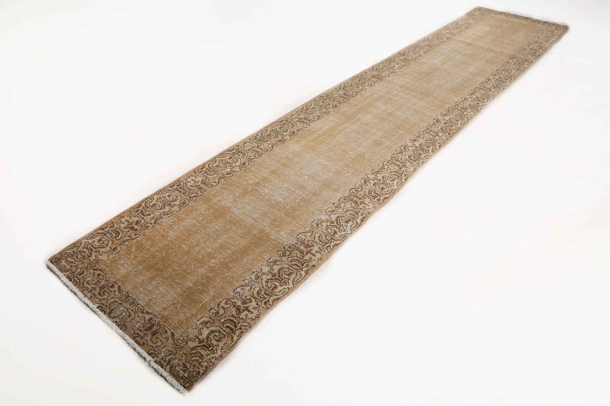 Persian Tabriz Runner Rug | 2' 9" x 14' 1"