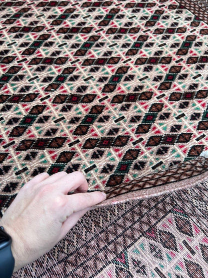 RESERVIERT | Persisch-Turkmenischer Teppich | 122 cm x 48 cm