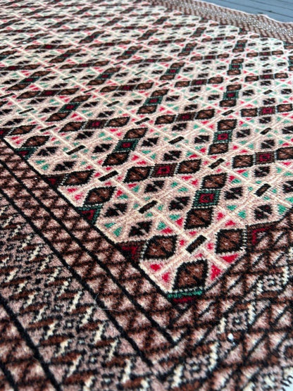 RESERVIERT | Persisch-Turkmenischer Teppich | 122 cm x 48 cm