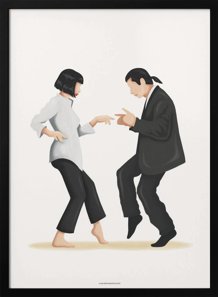 Wandbild Pulp Fiction Leinwanddruck