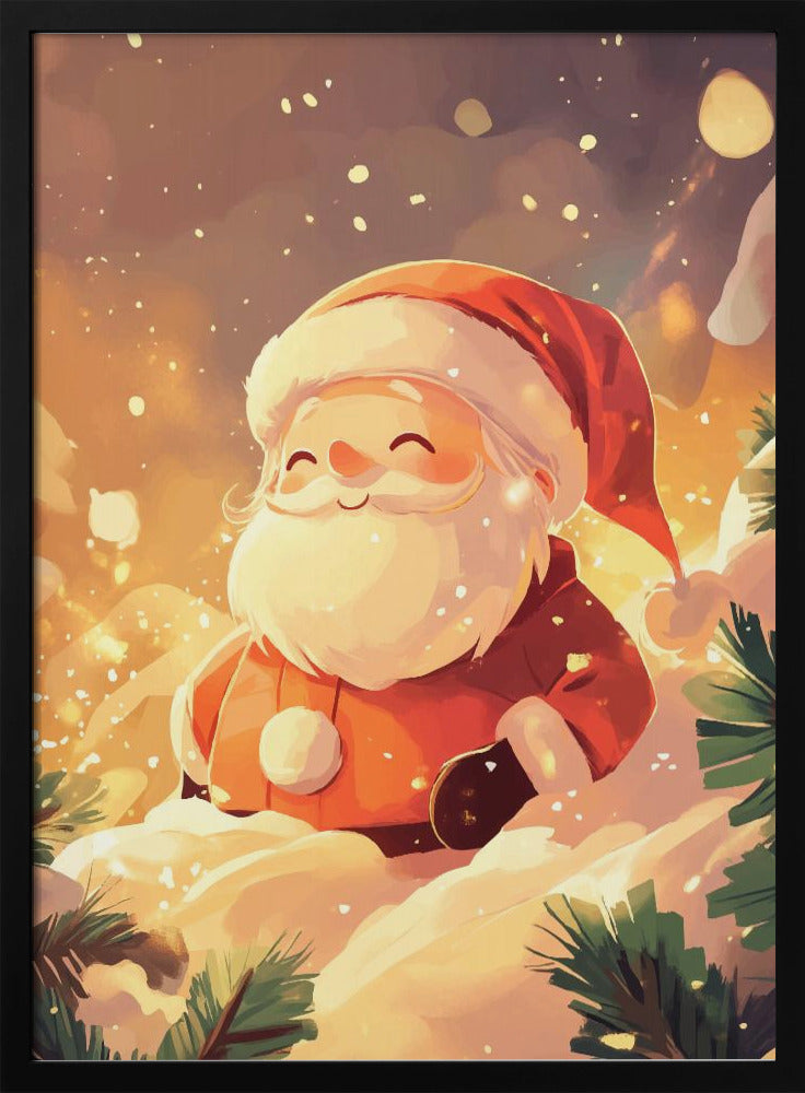 Wandbild Weihnachtsmann Leinwandbild