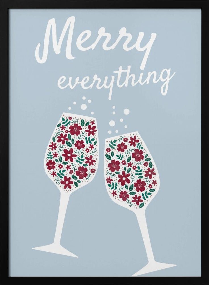 Wandbild „Merry Everything“ (Leinwanddruck)