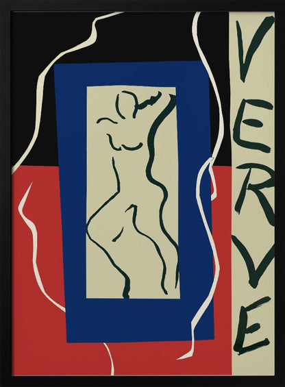 Wandbild Verve 1937, Titelseite von Verve