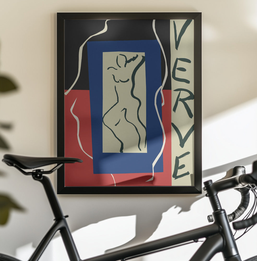 Wandbild Verve 1937, Titelseite von Verve