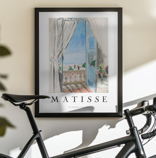 Wandbild Das offene Fenster