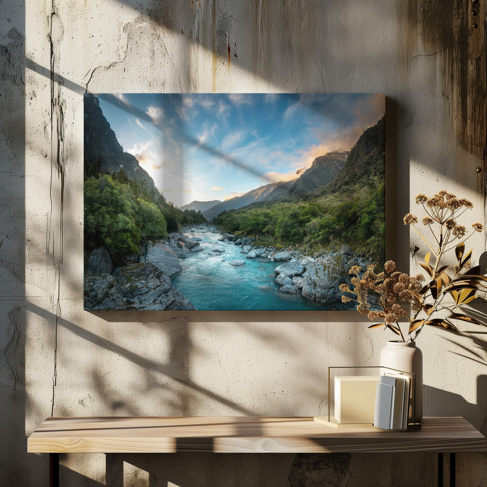 Wandkunst Copland River