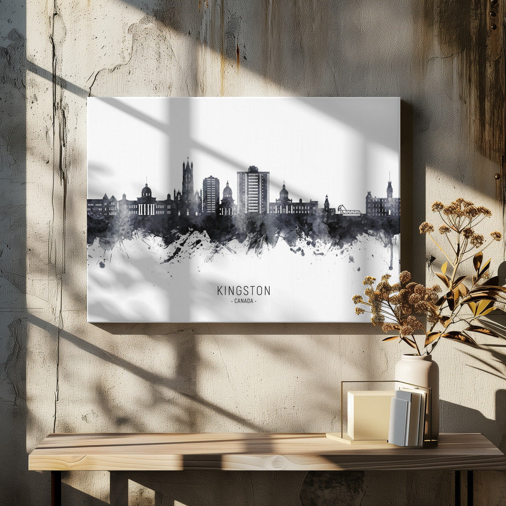 Wandkunst Kingston Kanada Skyline