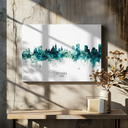 Wandkunst Ottawa Kanada Skyline