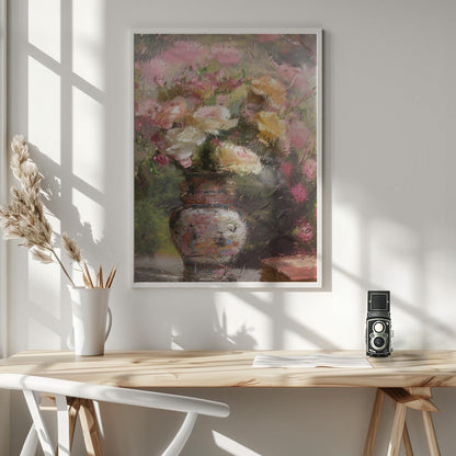 ウォールアート 花のある静物