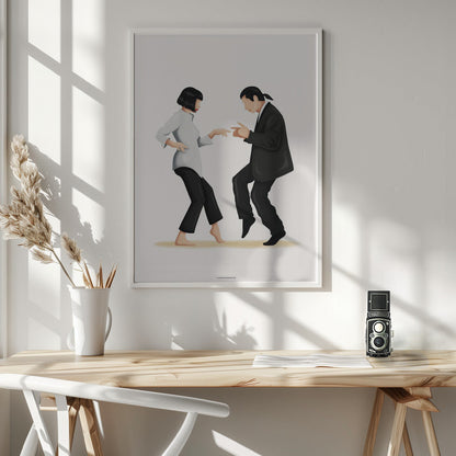 Wandbild Pulp Fiction Leinwanddruck