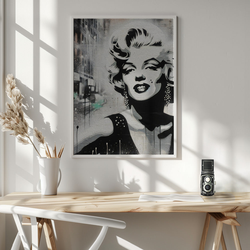 Wandbild Marilyn Monroe
