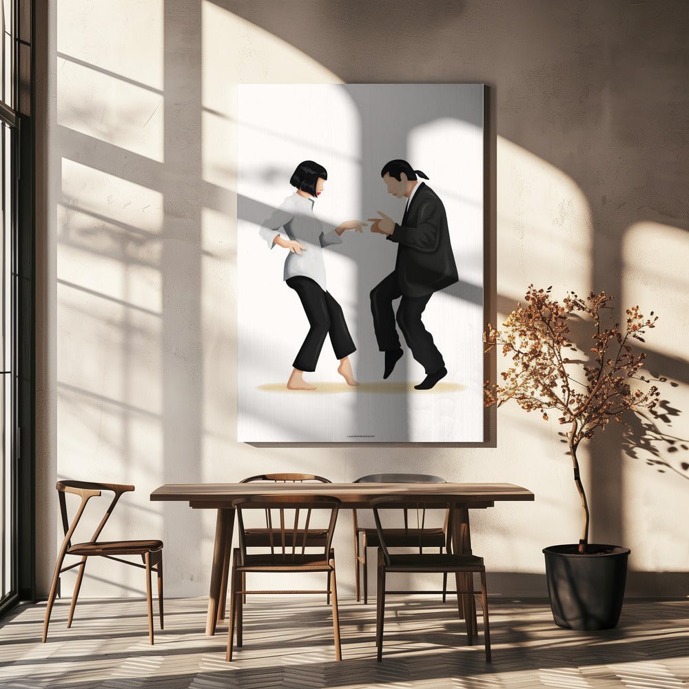 Wandbild Pulp Fiction Leinwanddruck