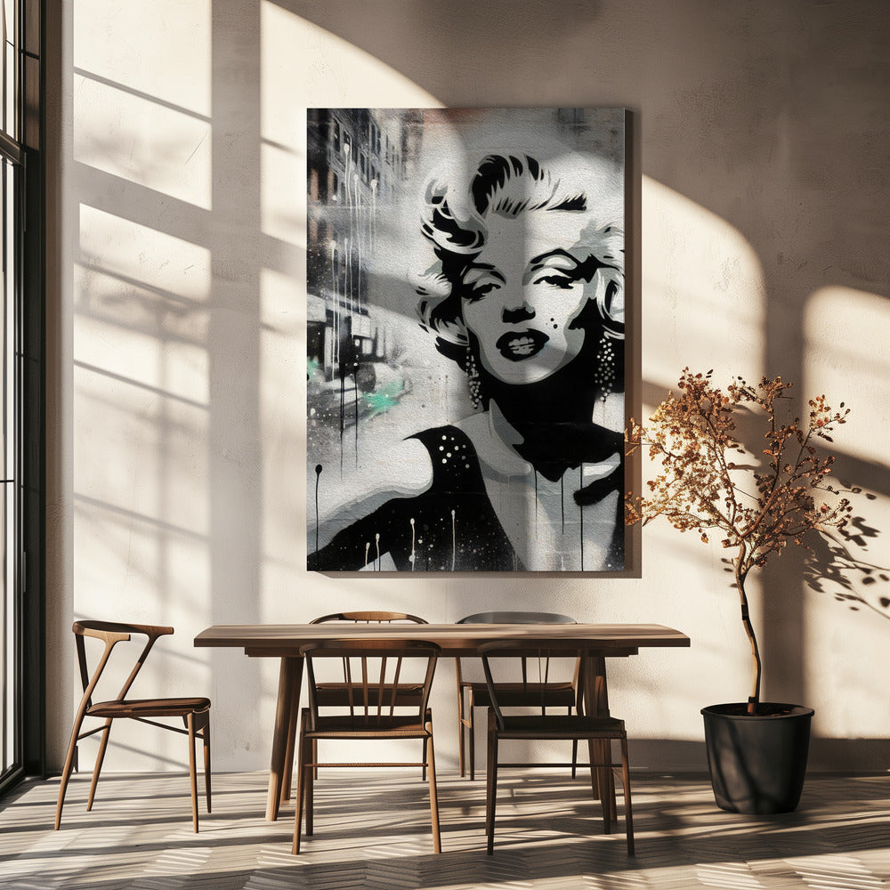 Wandbild Marilyn Monroe