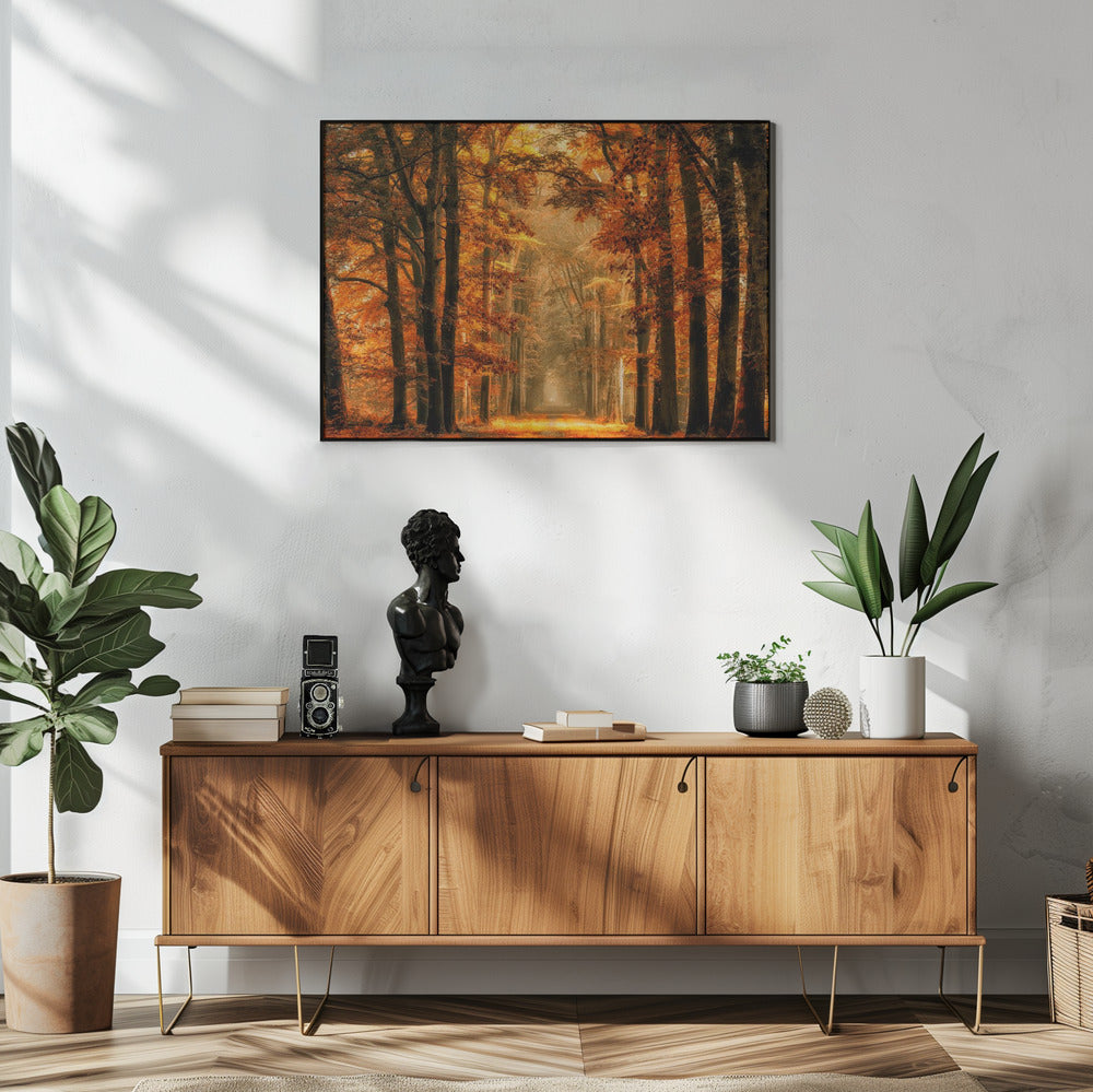 Wandkunst: Das Portal verlassen