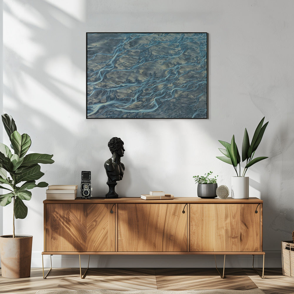 Wandkunst #3 Adern der Erde