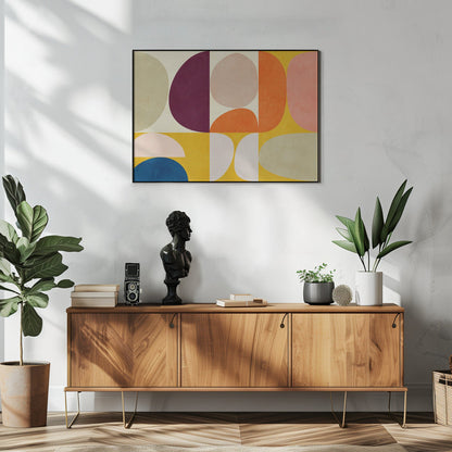 Wall art Vivid Bauhaus2