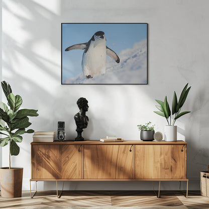 Wandbild „Running up that hill“