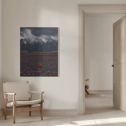 Wandkunst Tulpe in Vancouver, Kanada