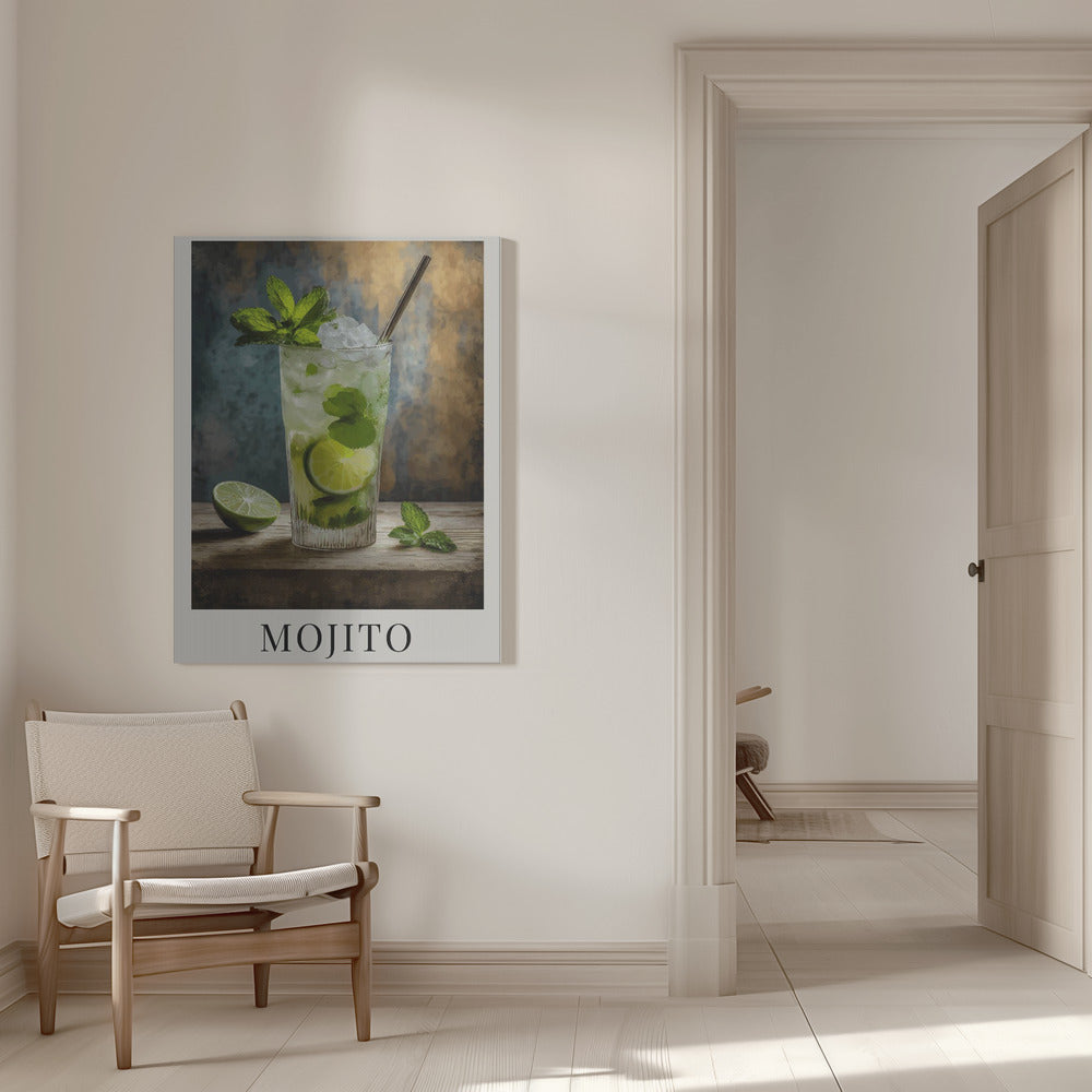 Wandbild Mojito