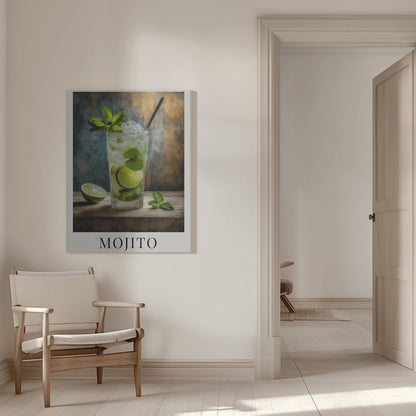 Wandbild Mojito