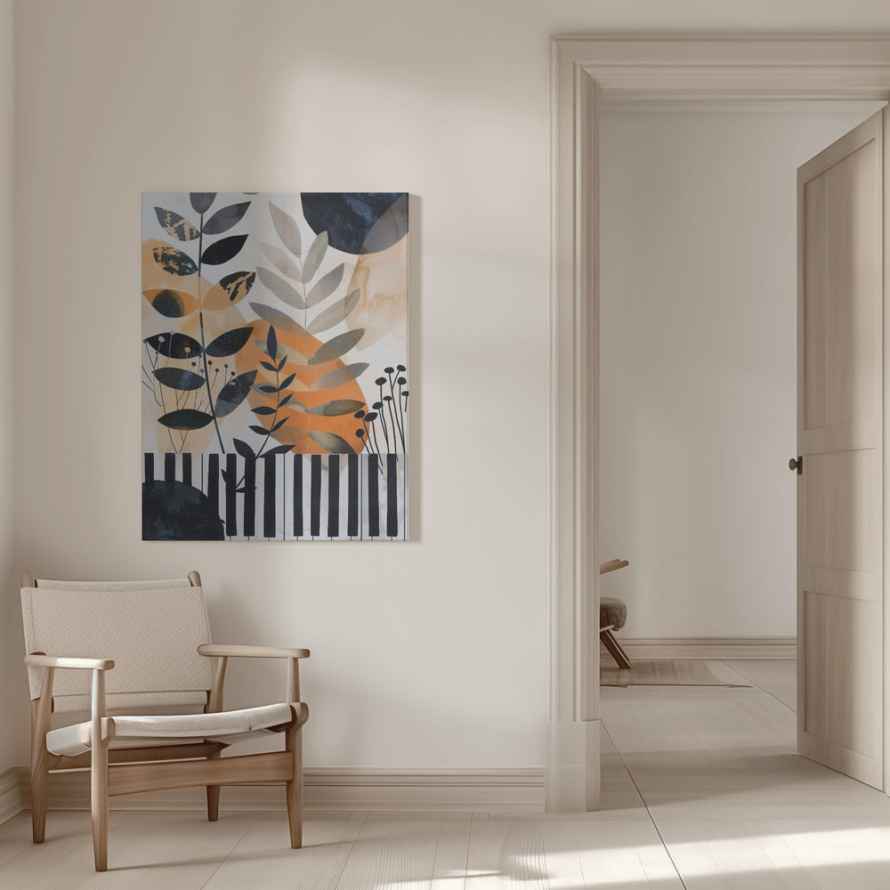 Leinwandbild Wandkunst Musik Klavier 1
