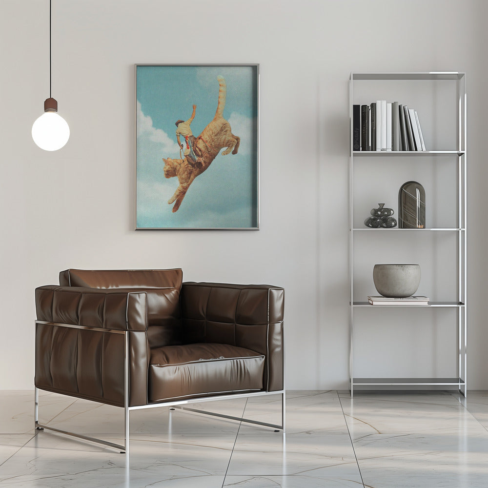 Wandbild Meehaw Rodio Katze