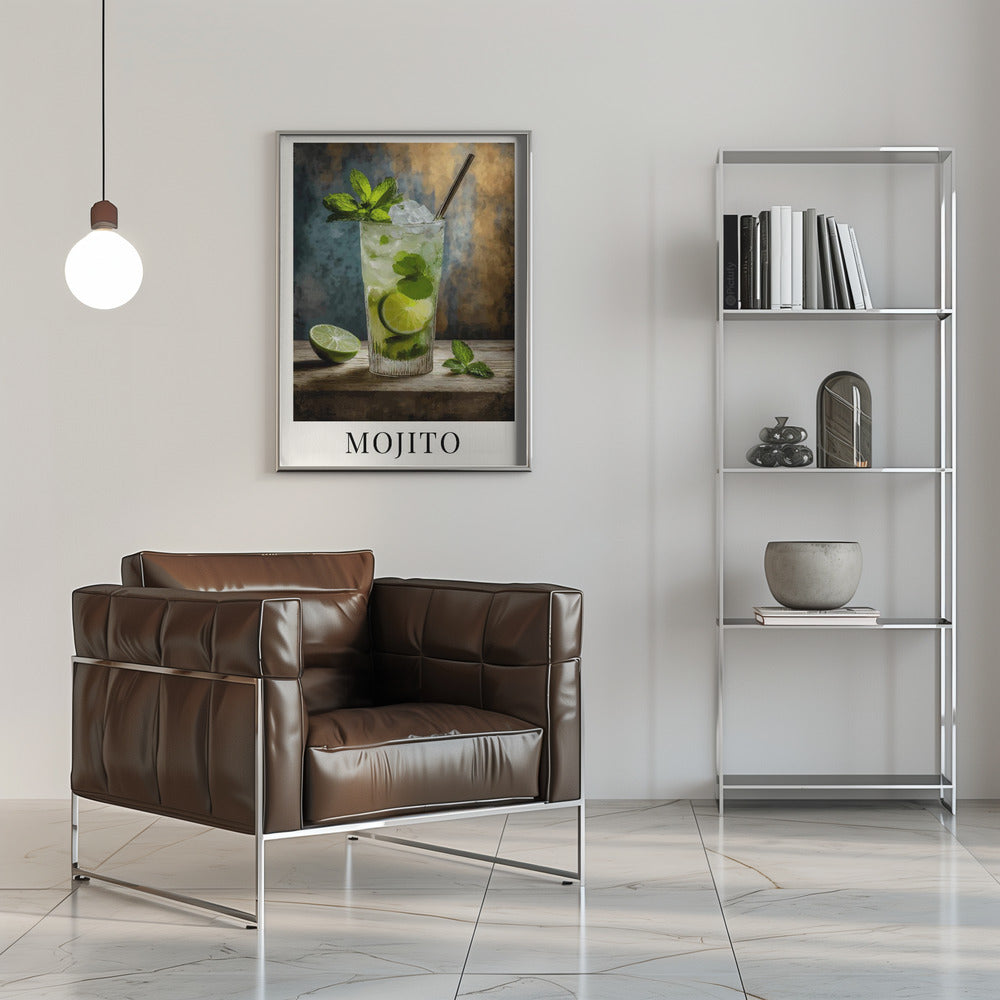 Wandbild Mojito